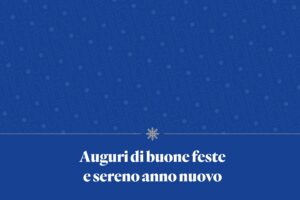 Buone feste dalla Fondazione!